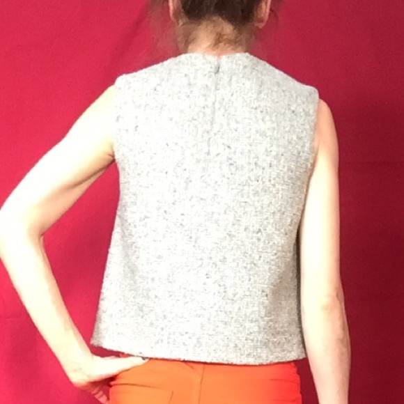 Structured tweed top - Picture 2 of 3
